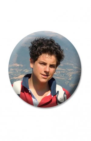 Magnet mit dem Bild des heiligen Carlo Acutis